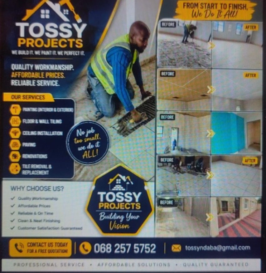 Original Tossy Projects poster